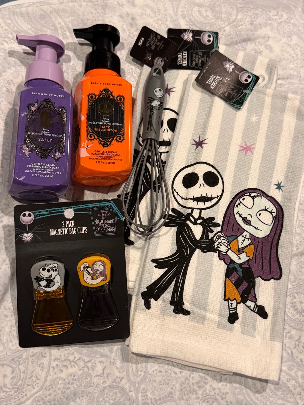 The Nightmare Before Christmas Jack & Sally Kitchen Collection